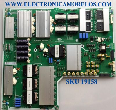 FUENTE DE PODER PARA TV LG OLED CURVA / NUMERO DE PARTE EAY63769102 / LGP65-15OP / 63769102 / E247691 / LGP65-150P / PANEL LC650AQD (GH)(P1) / MODELOS 65EG9600-UA / 65EG9600-UB / 65EF9500-UA / 65EF9500-UA.AUSZLJR